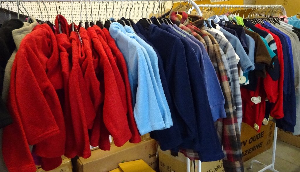 NIEUW Partijtje van 1150 stuks kwaliteit kleding voor Kinder, Ophalen, Nieuw, Overige maten