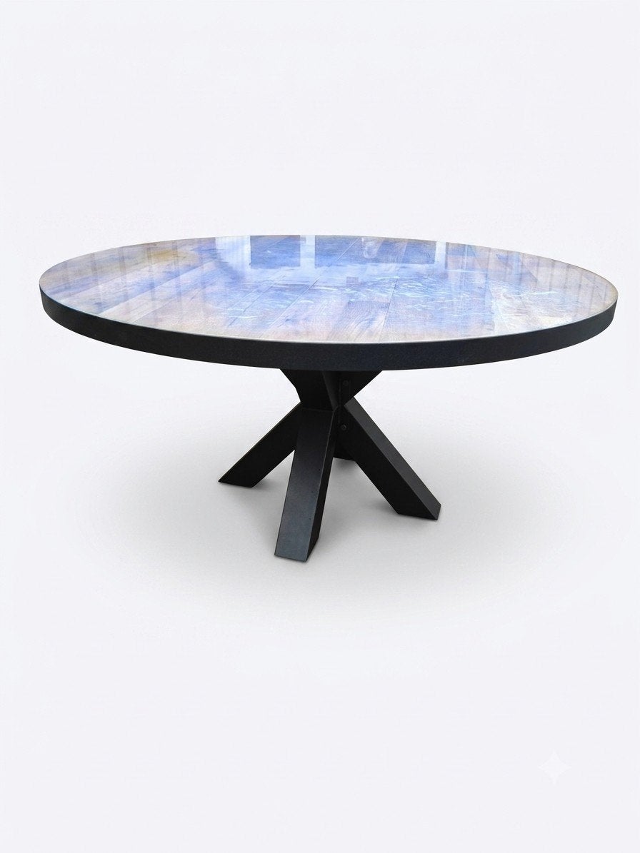 Mooie ronde tafel Nieuwstaat, Ophalen