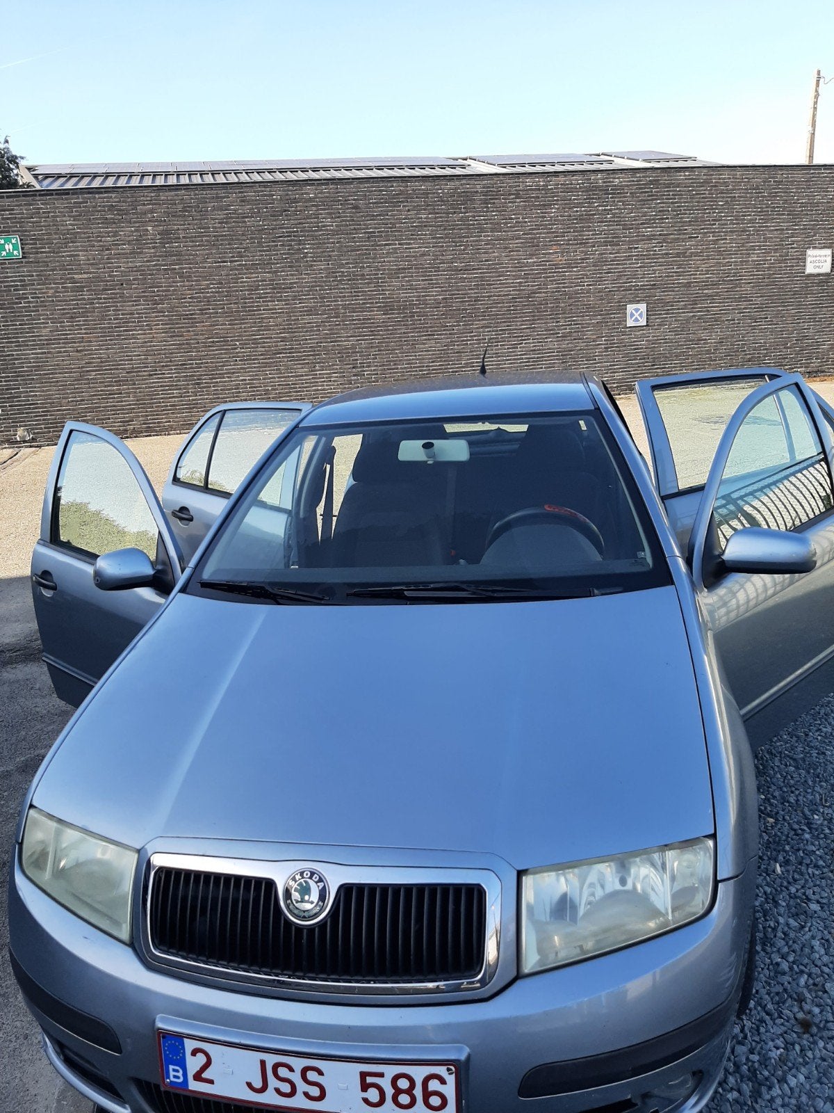 skoda Fabia 1.2 essence, Autos, Argent ou Gris, Achat, Boîte manuelle, 5 portes