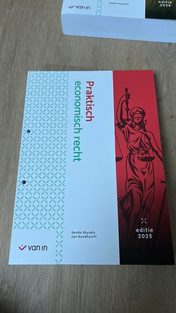 Praktisch economisch recht, Enlèvement, Comme neuf