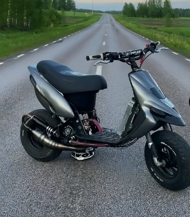 Gezocht: gilera stalker, thyphoon, zip 50cc 2t b klas + paps, Ophalen of Verzenden, Zo goed als nieuw, Klasse B (45 km/u), Tweetakt