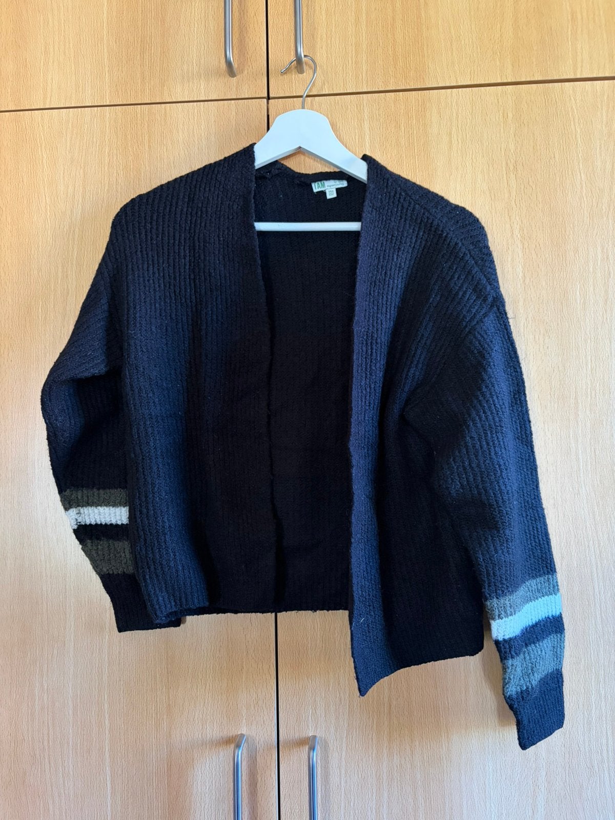Zwarte vest I’am maat 146/152, Kinderen en Baby's, Kinderkleding | Maat 146, Ophalen of Verzenden, Zo goed als nieuw, Meisje, Trui of Vest