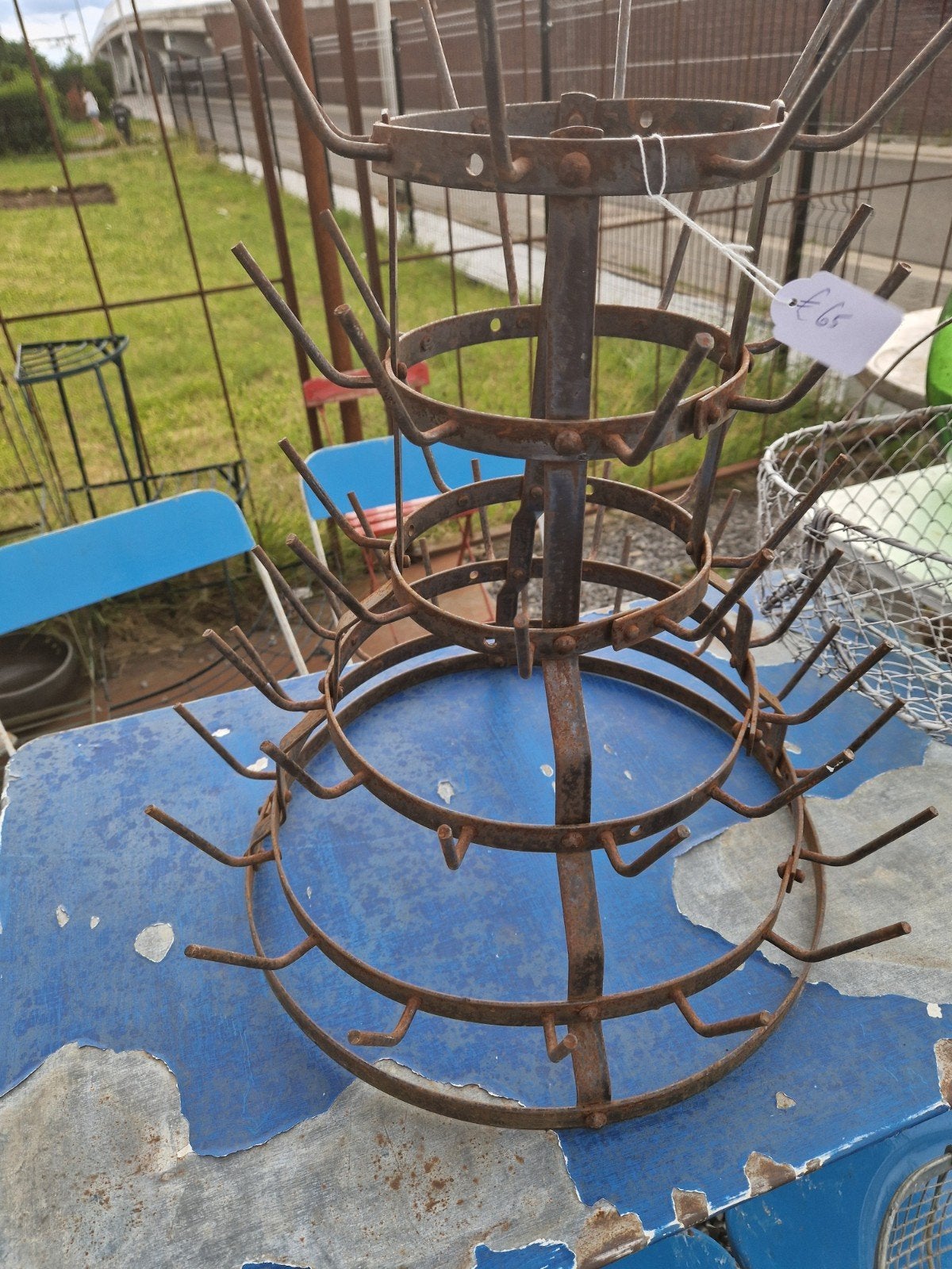 Housse en fer français 65 €/45 cm +55 €/35 €, Jardin & Terrasse, Enlèvement