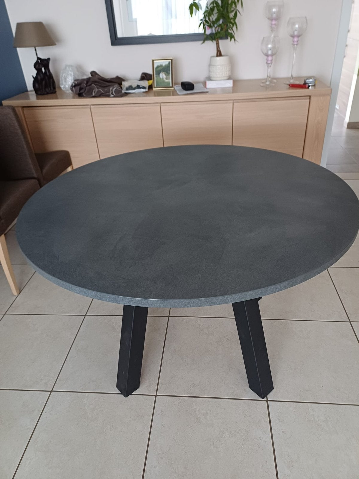 Ronde tafel Veneto Perfecto, Ophalen, Zo goed als nieuw