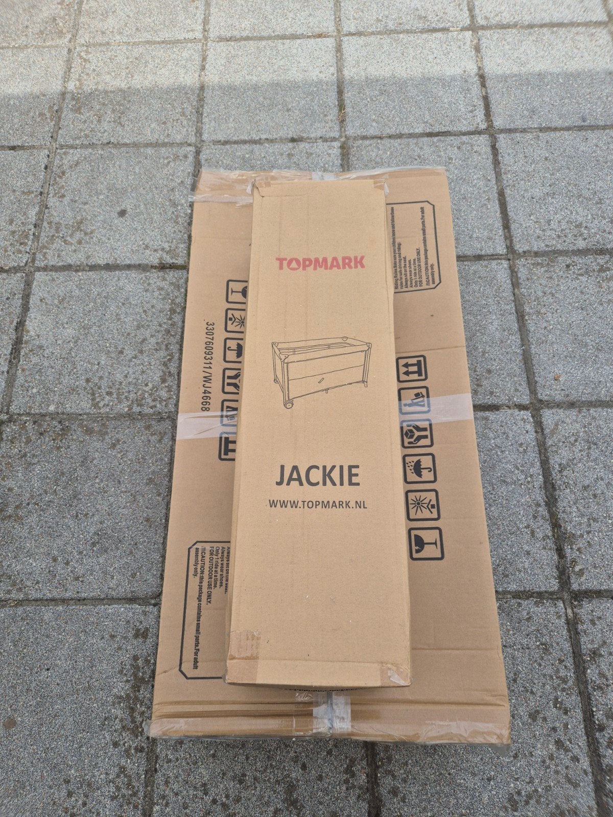 JACKIE Topmark
Het is nooit gebruik, Kinderen en Baby's, Zo goed als nieuw, Kinderwagen, Overige merken, Verstelbare duwstang
