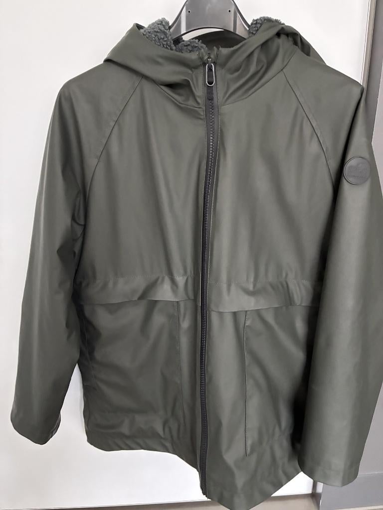 Parka et imperméable imperméables cirés verts, Enfants & Bébés, Garçon, Enlèvement ou Envoi, Comme neuf, Zara