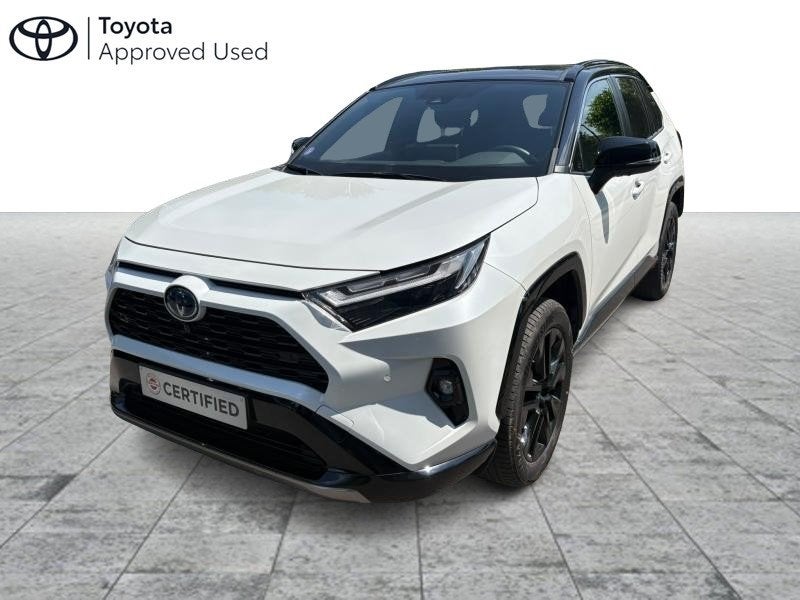 Toyota rav4 2WD e-CVT Style Plus, Autos, Euro 6, 131 kW, Noir, 5 portes