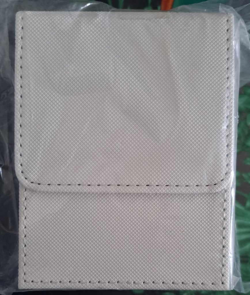 Premium Witte Deck Box (100+ Cards), Ophalen of Verzenden, Nieuw, Overige typen