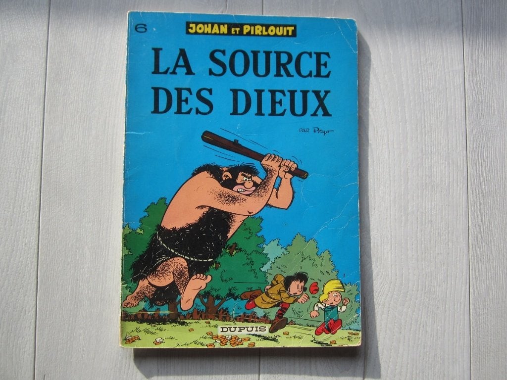 Johan & Pirlouit - La source des dieux - 1971, Peyo, Enlèvement ou Envoi, Une BD, Utilisé