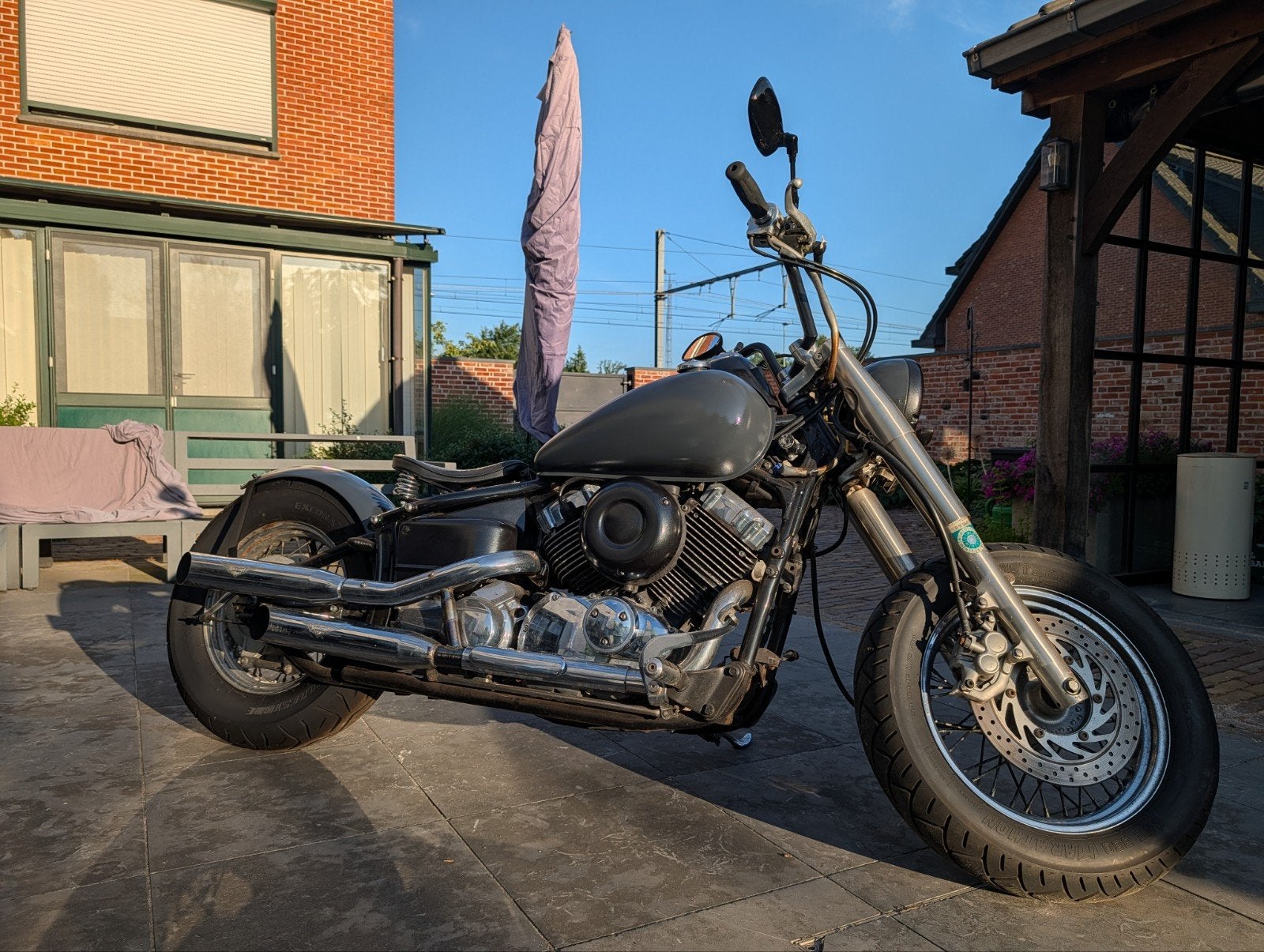 Yamaha Dragstar Classic 650 bobber, Motos, Occasion, Jusqu'à 11 kW, Particulier, 650 cm³