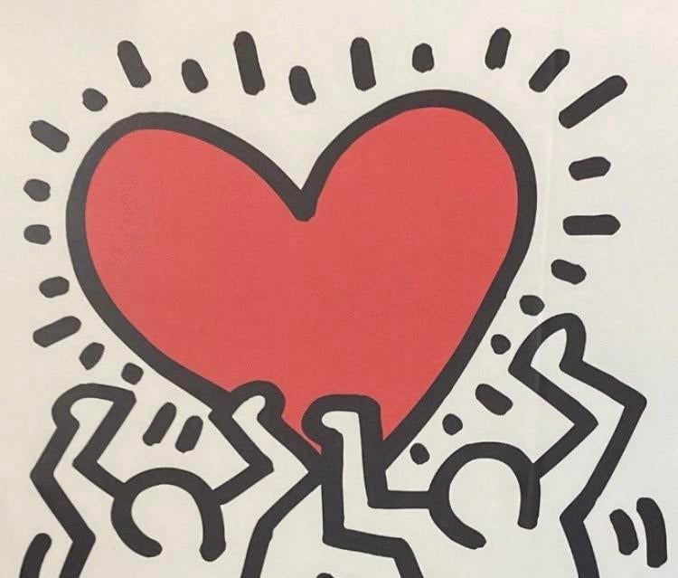 Keith Haring: lithografie 50 bij 70. Nieuwstaat, Antiek en Kunst, Ophalen of Verzenden