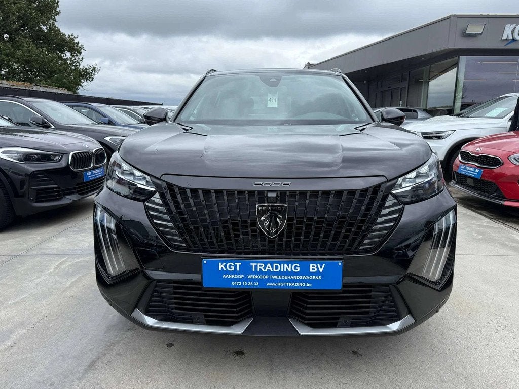 Peugeot 2008 1.2 Hybrid GT-LINE AUTOMAAT NAVI LEDER 360 CAME, Autos, Cuir, 145 ch, Achat, Entreprise