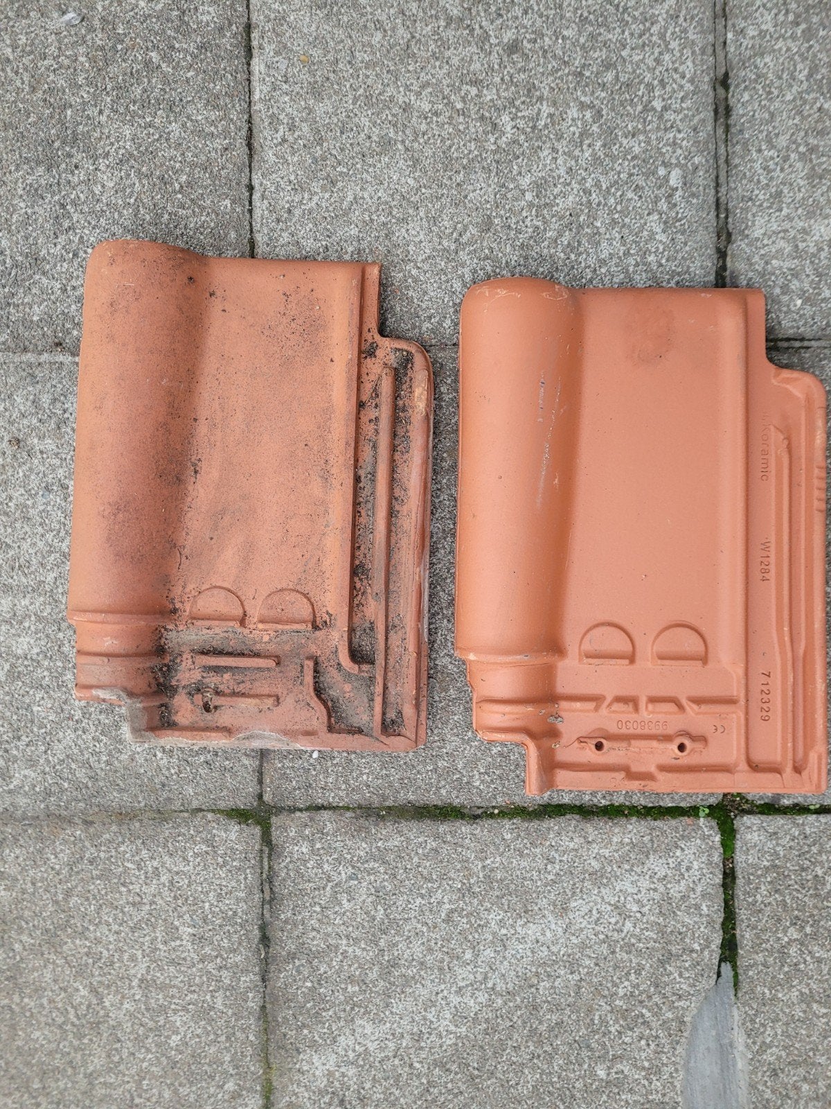 Tuile 3/4, Bricolage & Construction, Tuiles & Revêtements de toit, Enlèvement ou Envoi