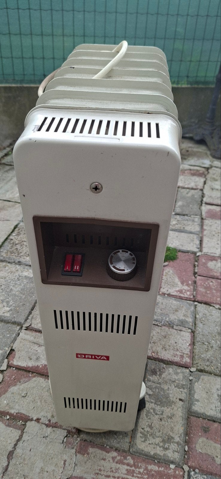 Elektrisch vuurtje ( Olieradiator ), Ophalen, Gebruikt, Verwarmen, 2 snelheden