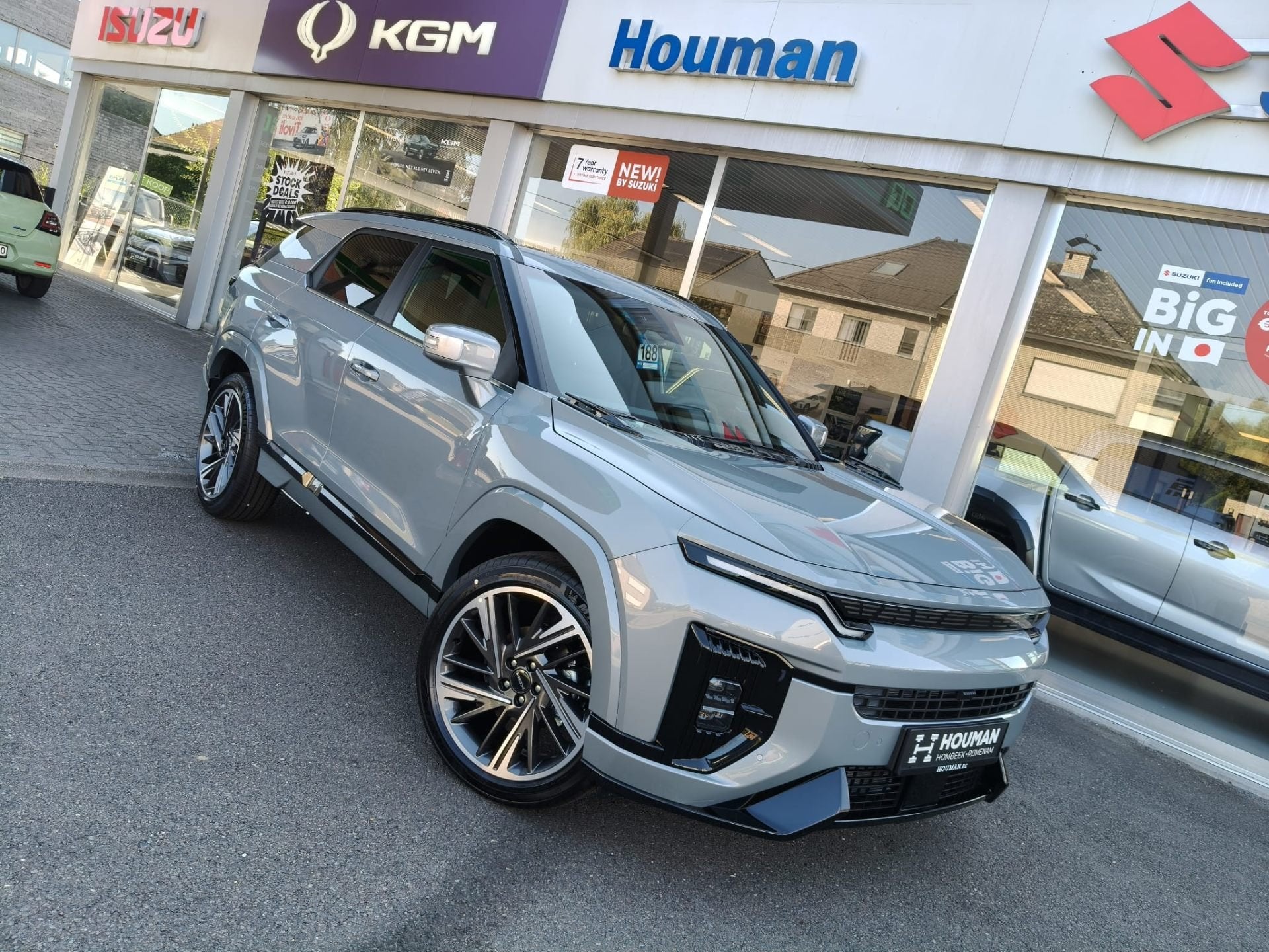 KGM Actyon KGM Actyon Hybrid 1.5 2WD Platinum Plus, Auto's, Automaat, 1497 cc, Overige kleuren, Leder