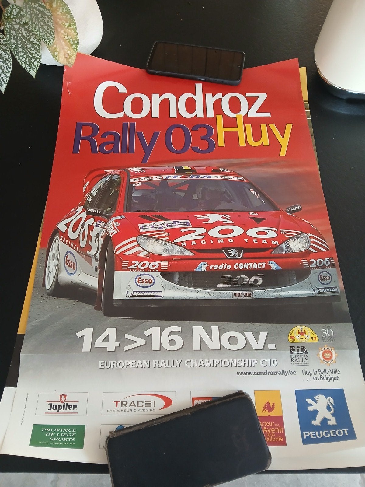 Rally affiche condroz huy 2003, Enlèvement ou Envoi