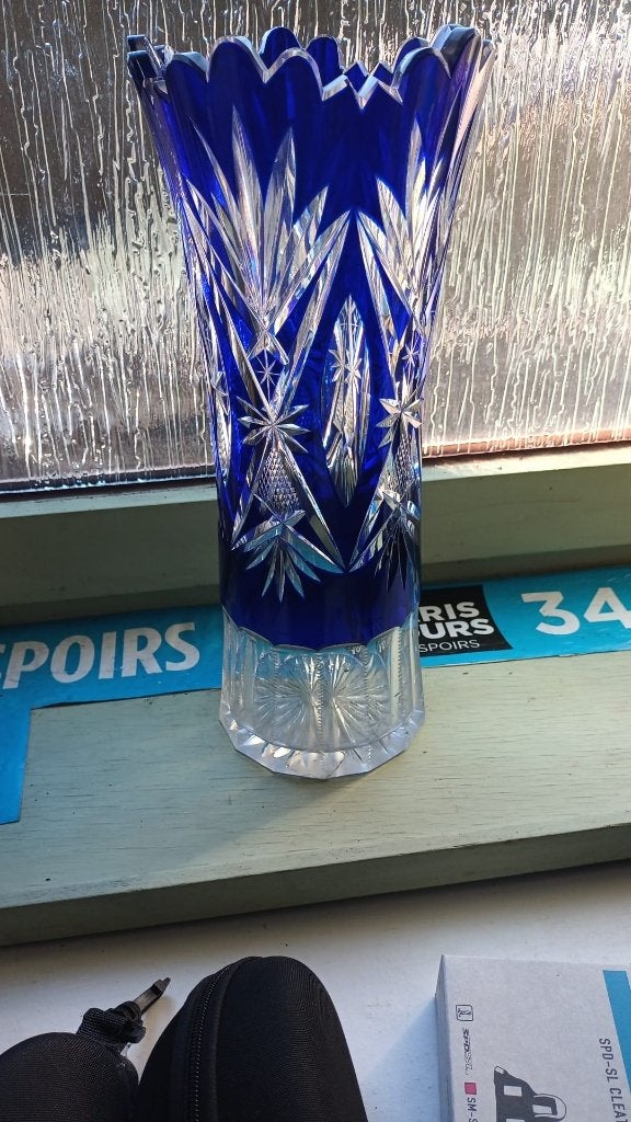 Vase cristal, Antiquités & Art, Enlèvement