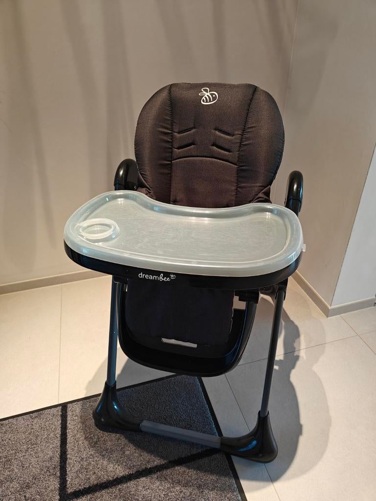 Eetstoel in hoogte verstelbaar en gemakkelijk te demonteren, Kinderen en Baby's, Kinderstoelen, Ophalen, Gebruikt, Inklapstoel