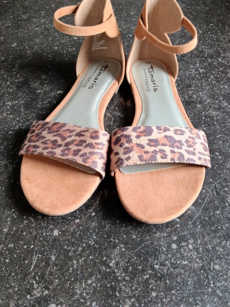 Sandalen, Kleding | Dames, Schoenen, Tamaris, Beige, Nieuw, Sandalen of Muiltjes