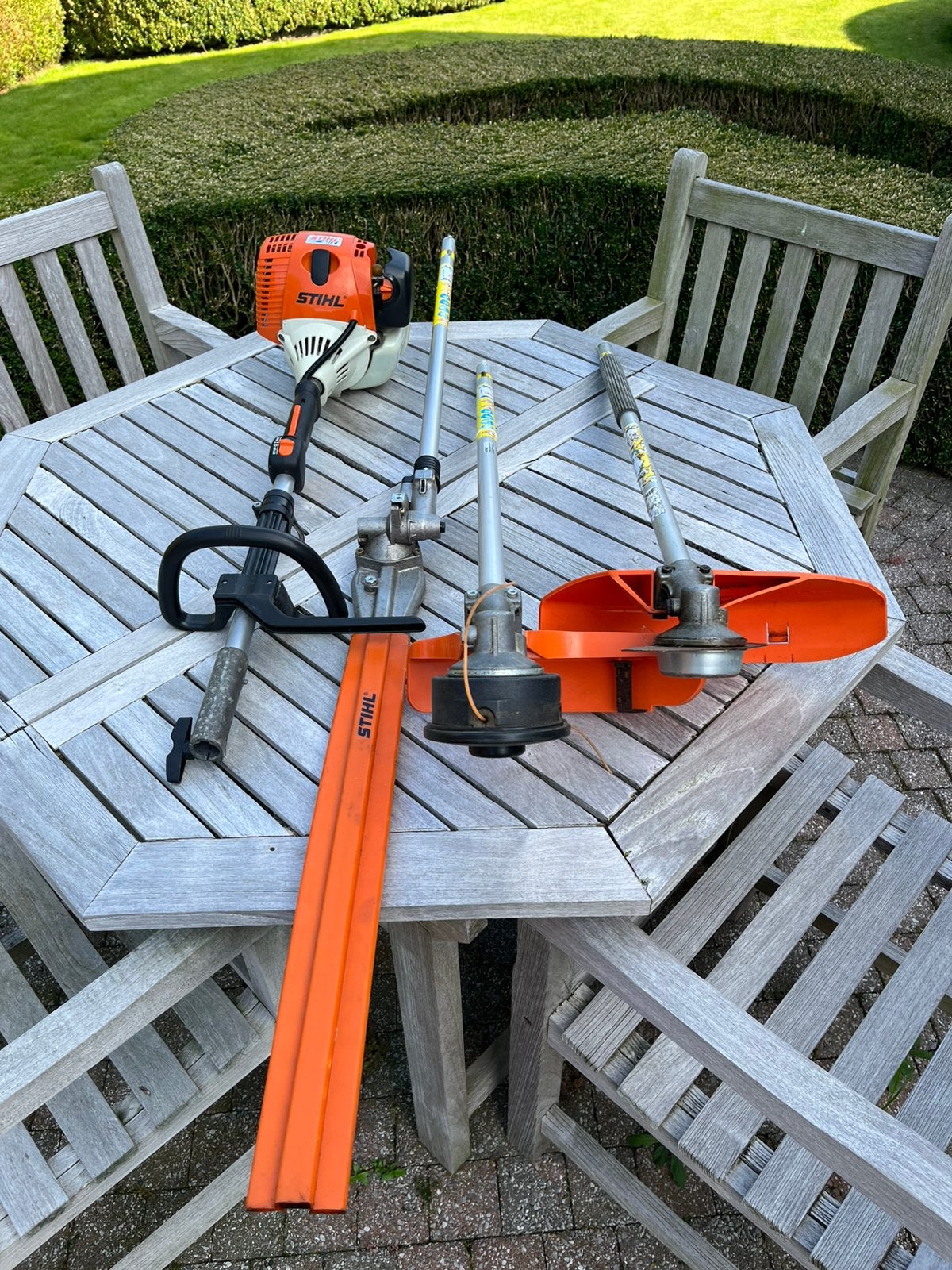 Combiné Stihl KM 100 R, Jardin & Terrasse, Enlèvement, Comme neuf
