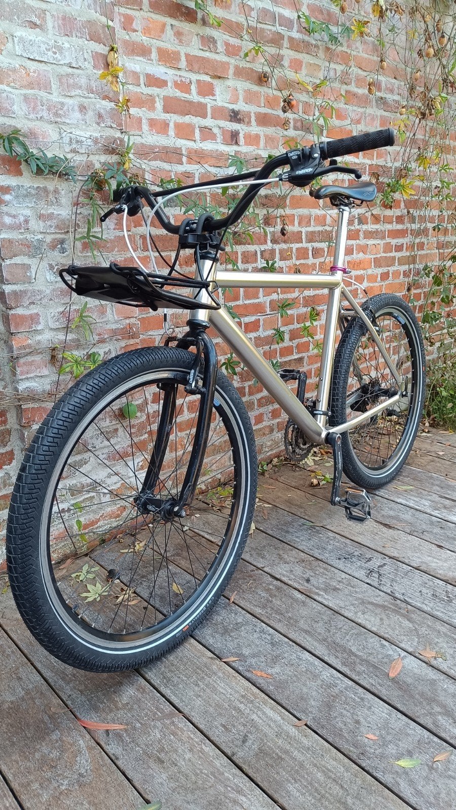 MTB mountainbike commuter met baanbanden, Fietsen en Brommers, Ophalen