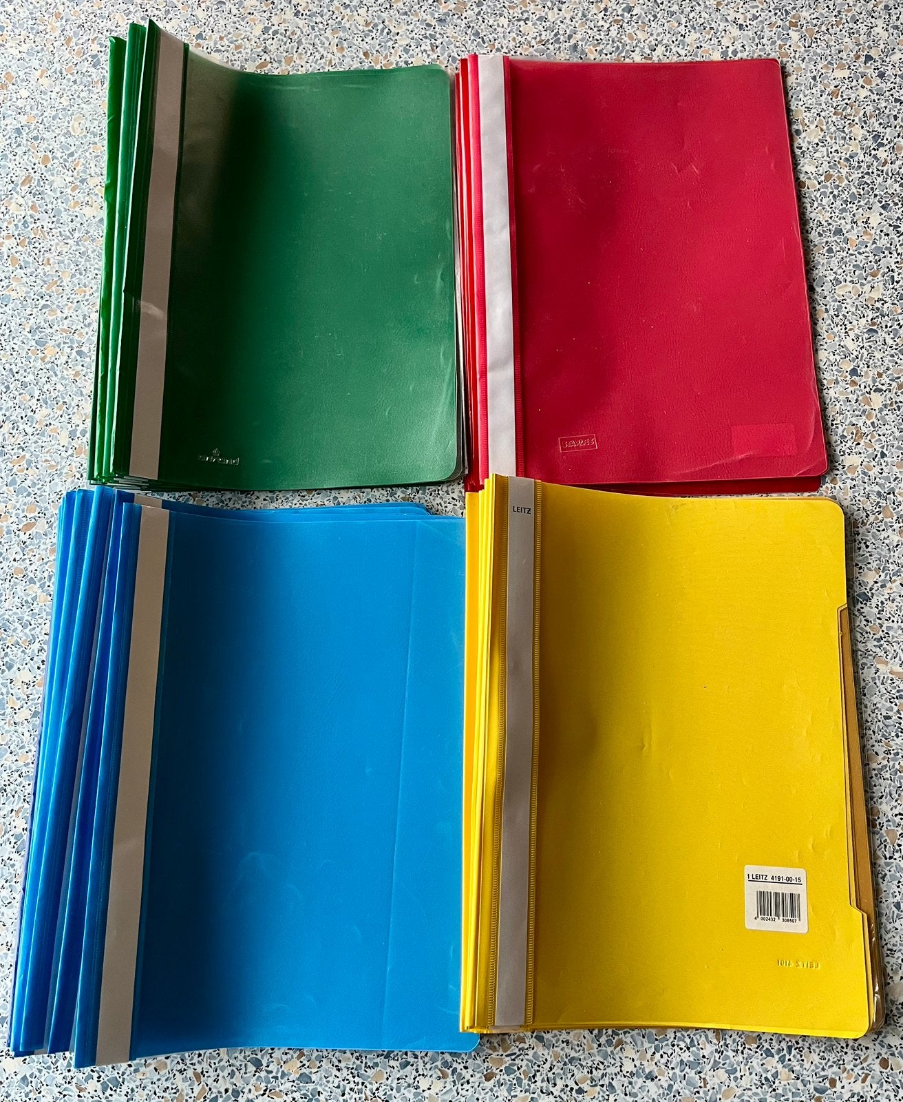 Set van 50 plastic bestekmapjes – mix kleuren, Diversen, Ophalen, Gebruikt