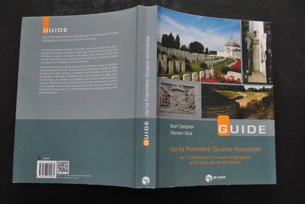 Guide de la première guerre mondiale 12 Itinéraires Belgique, Livres, Enlèvement ou Envoi, Utilisé, Autres sujets/thèmes