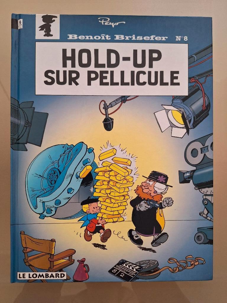 Benoît Brisefer T8 EO Hold-up sur pellicule - Peyo, Enlèvement ou Envoi, Comme neuf