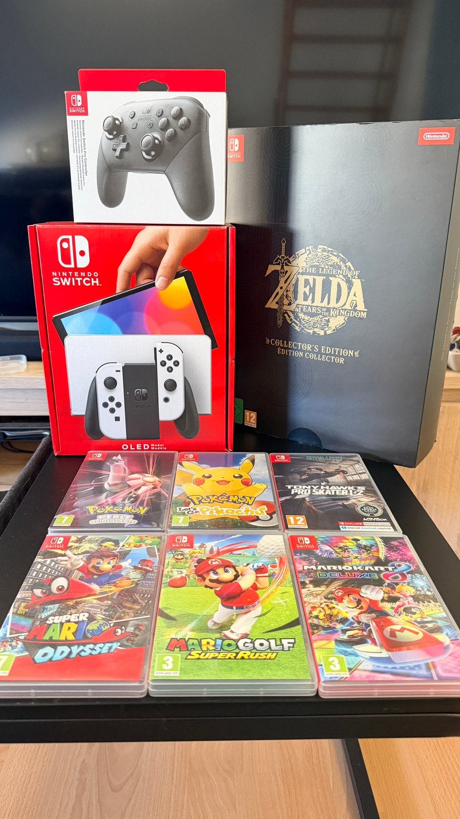 Nintendo switch, OLED, Games en Spelcomputers, Ophalen, Zo goed als nieuw, Switch OLED