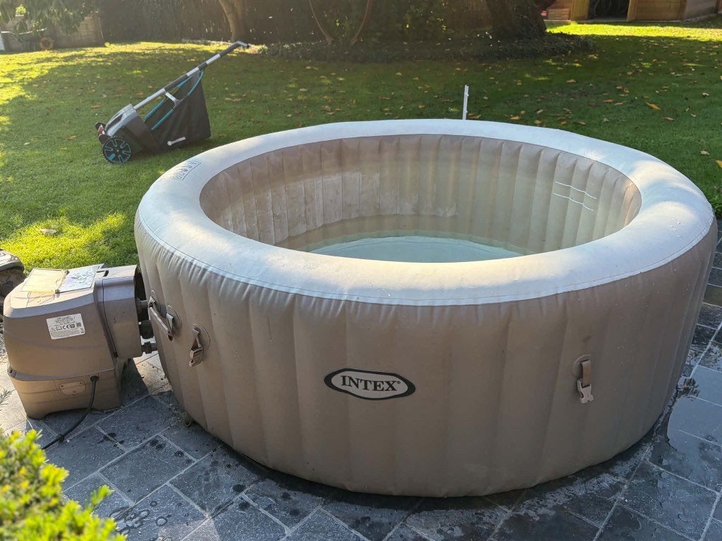 Jacuzzi, Jardin & Terrasse, Enlèvement, Utilisé, Couverture, Gonflable