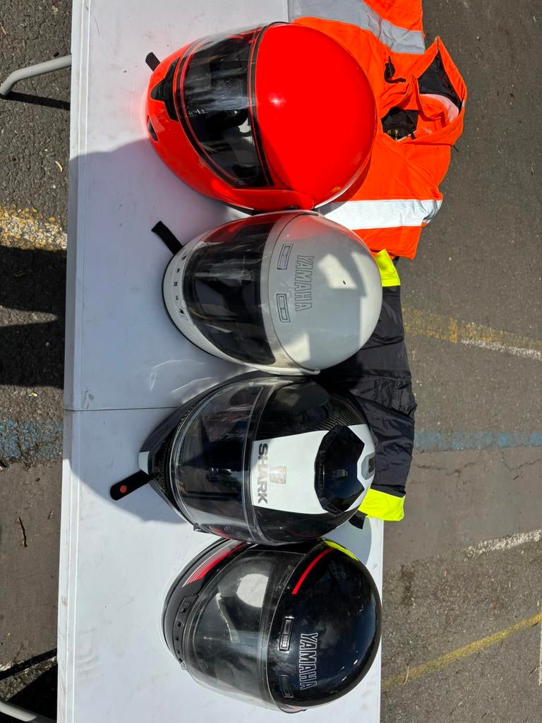 Casque, Motos, Enlèvement, Shark