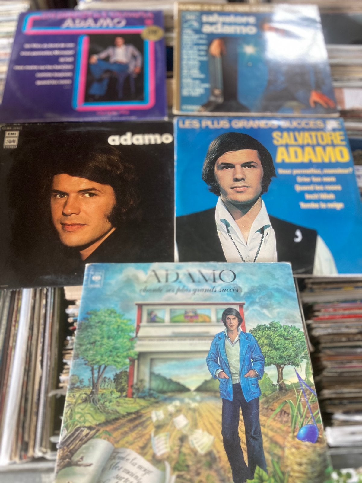 aDAMO 7 lp’s samen €38, Ophalen of Verzenden, Zo goed als nieuw