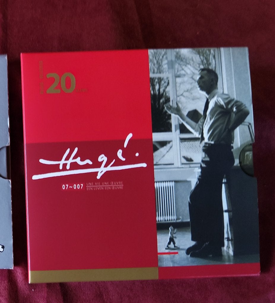 België 20 euro zilver 2007 - Hergé, Enlèvement ou Envoi, Argent, Belgique, Autres valeurs
