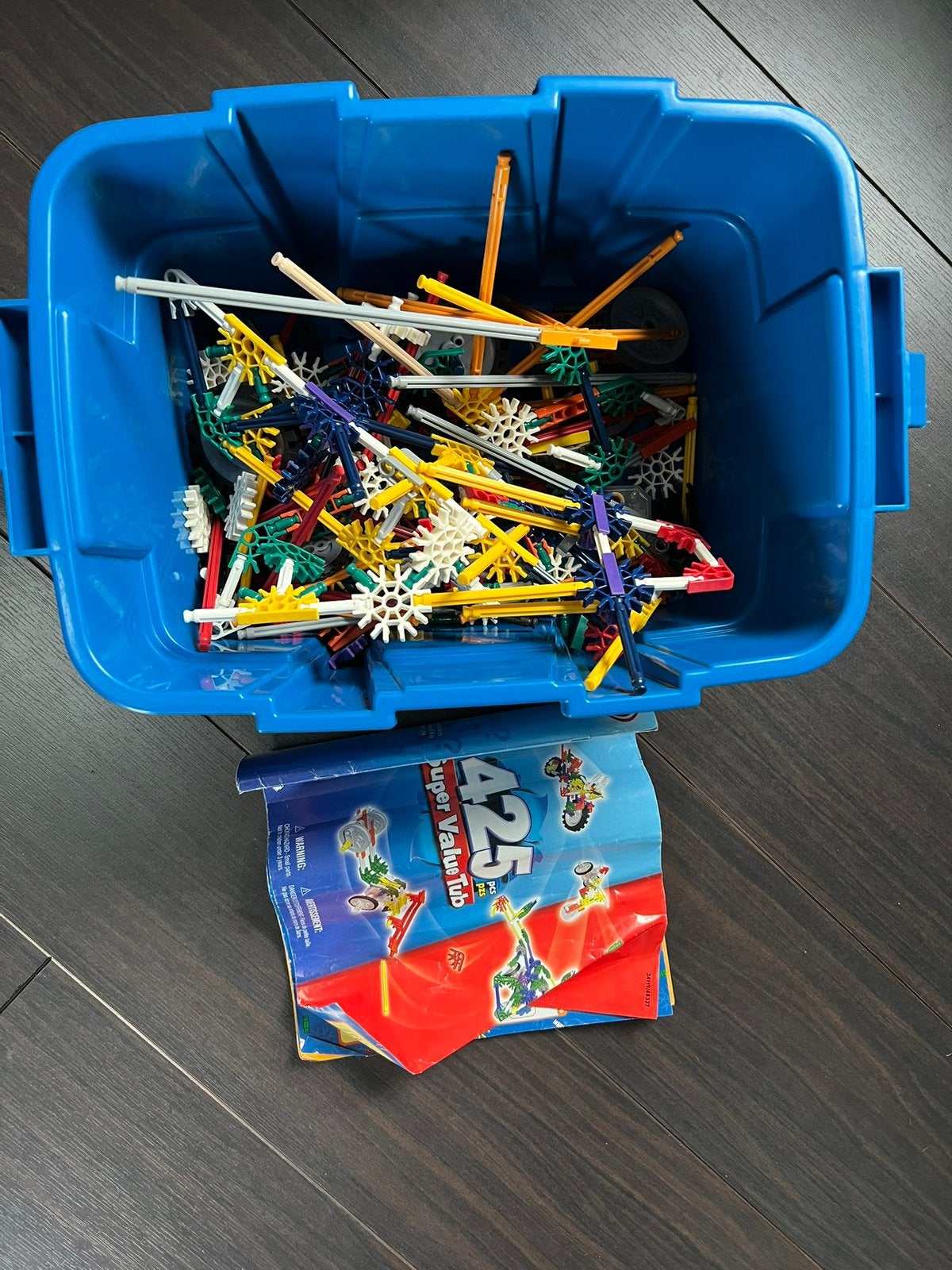Coffret K’nex, Enlèvement, Comme neuf