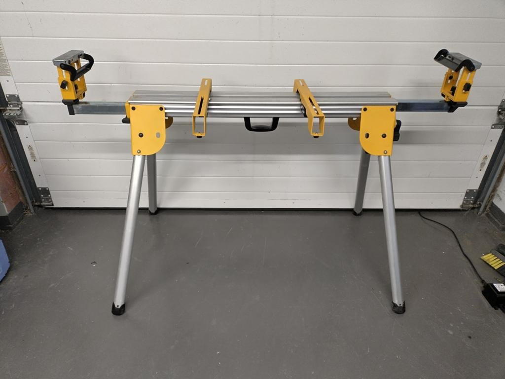 Dewalt onderstel + montagebeugels, Ophalen, Afkortzaag