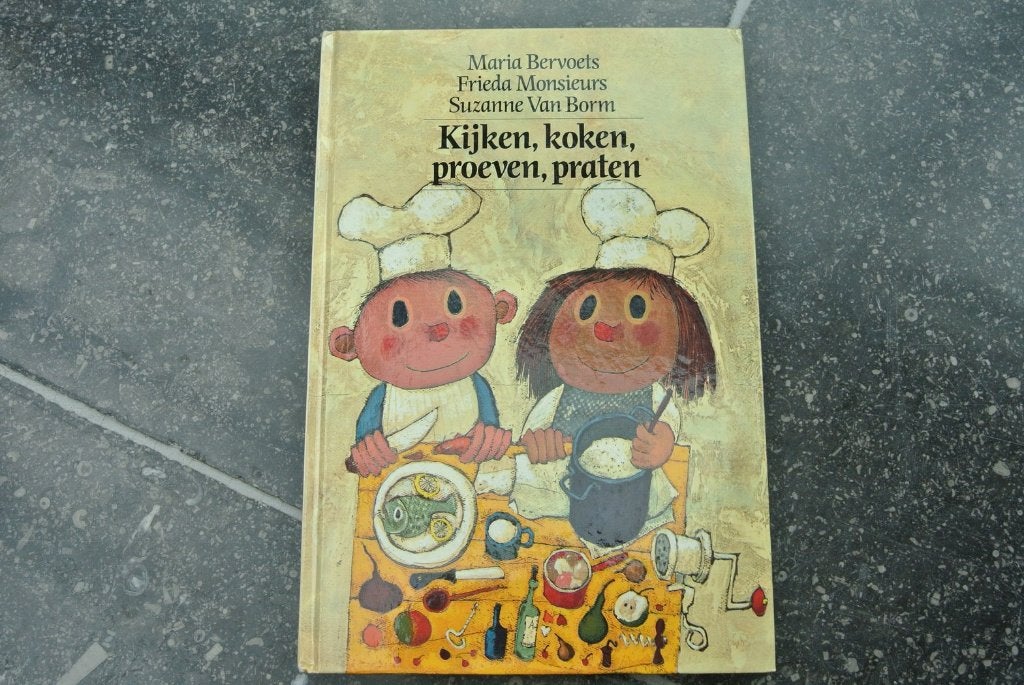 kijken, koken, proeven, praten, Ophalen of Verzenden