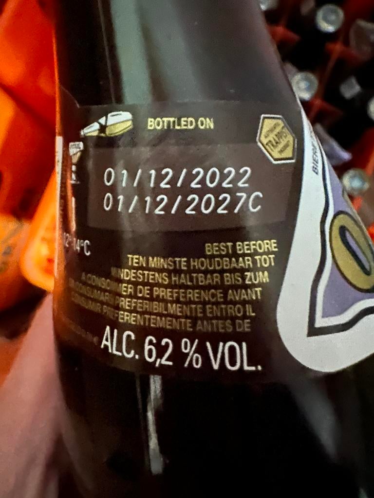 Bac Orval biere, Enlèvement ou Envoi, Comme neuf, Bouteille(s)