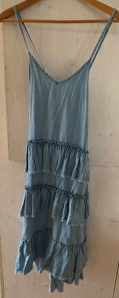Zomer jeanskleedje maat 34, Only, Blauw, Ophalen of Verzenden, Maat 34 (XS) of kleiner