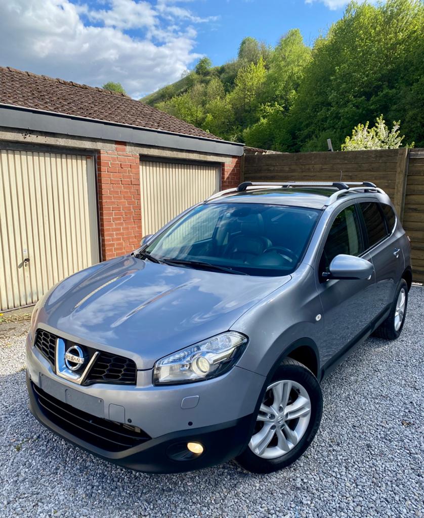 NISSAN QASHQAI +2  7 places 2.0 dci 150pk boit auto full opt, Autos, Cuir, 110 kW, 7 places, Entretenue par le concessionnaire