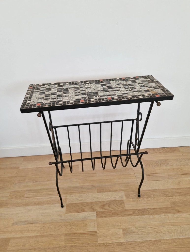 Table d'appoint/porte revue Vinyage, Antiquités & Art, Enlèvement