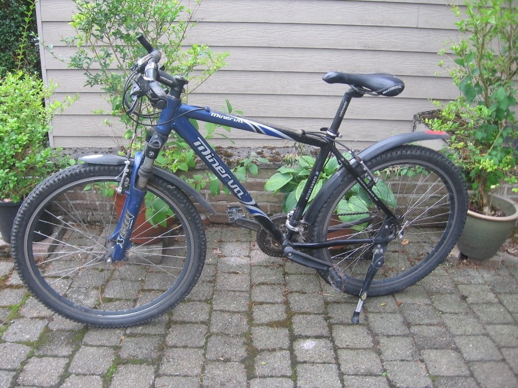 26 inch jongensfiets mountainbike Minerva 24 versnellingen, Vélos & Vélomoteurs, Autres marques, Frein sur jante, 45 à 49 cm, Enlèvement