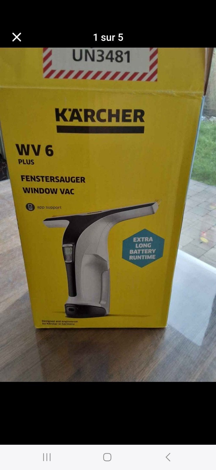 KARCHER WV6, Enlèvement, Neuf, Électrique, KARCHER