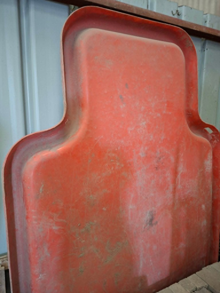 Grote plastieken betonkuip, Ophalen, Gebruikt