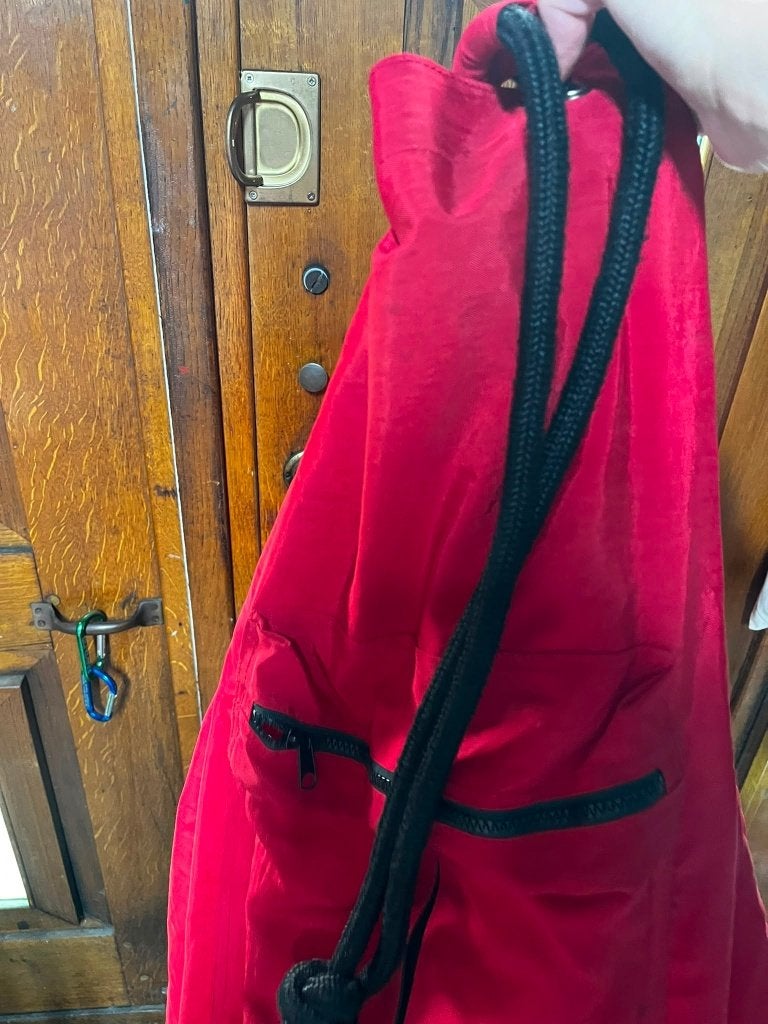 sac marin / sac polochon convertible en sac à dos, Enlèvement ou Envoi, Comme neuf, Autres marques