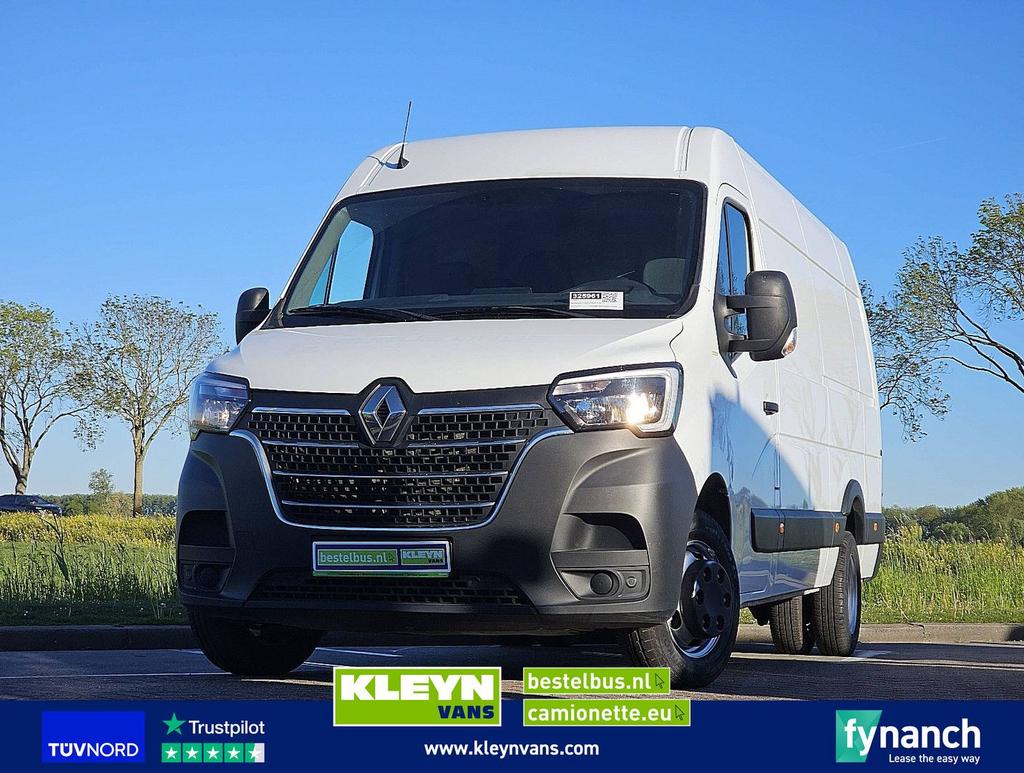 Renault MASTER T35 ac EURO6 dubbellucht, Auto's, Bestelwagens en Lichte vracht, Renault, Wit, Bedrijf, Te koop