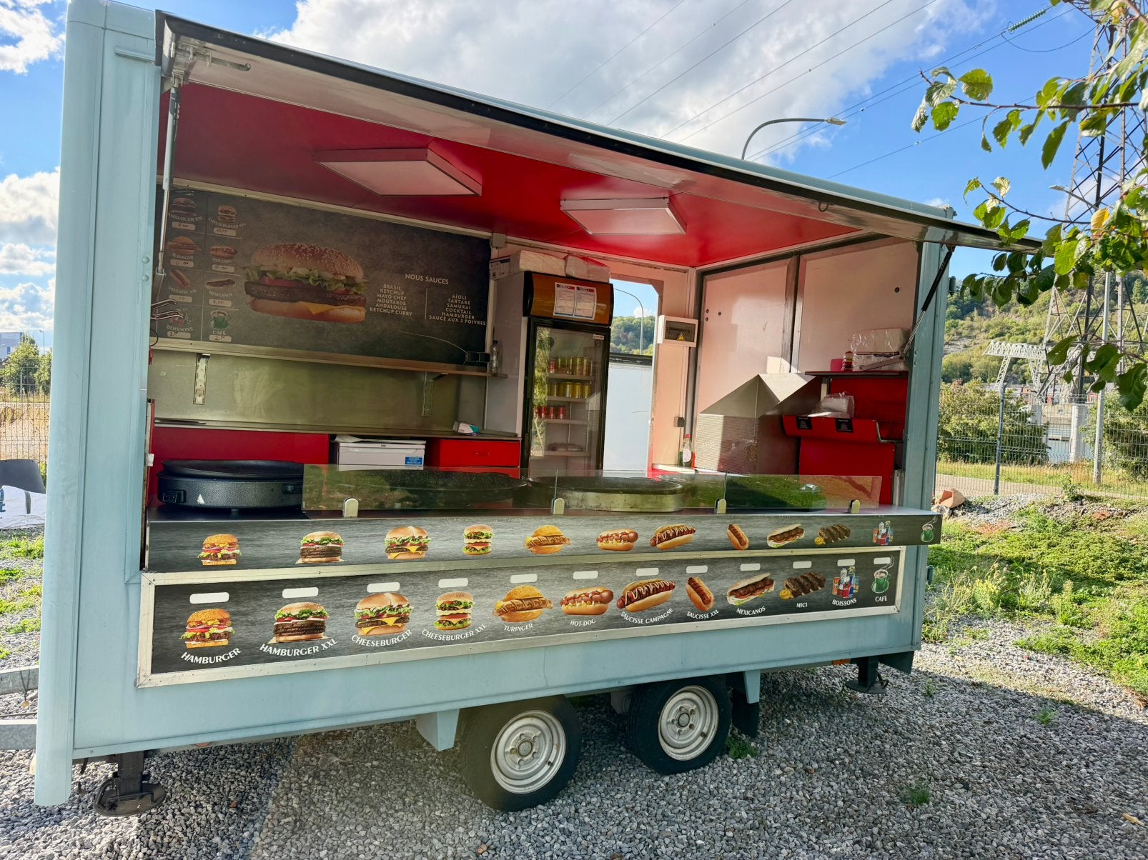 Food truck à vendre, Enlèvement