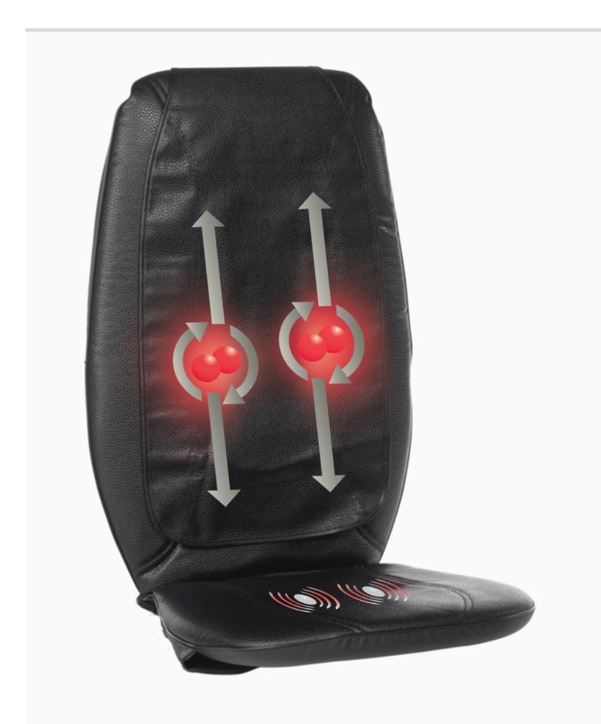 Coussin masseur dos shiatsu, Enlèvement, Comme neuf, Autres types