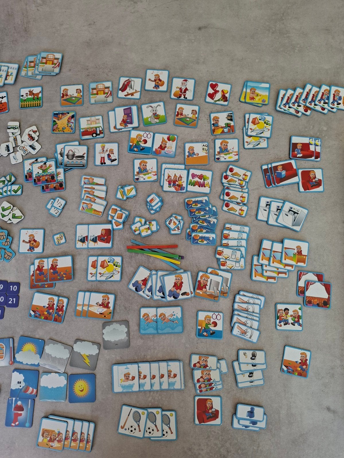 Tableau de planification magnétique pour enfants, Maison & Meubles, Enlèvement ou Envoi, Utilisé, Tableau magnétique