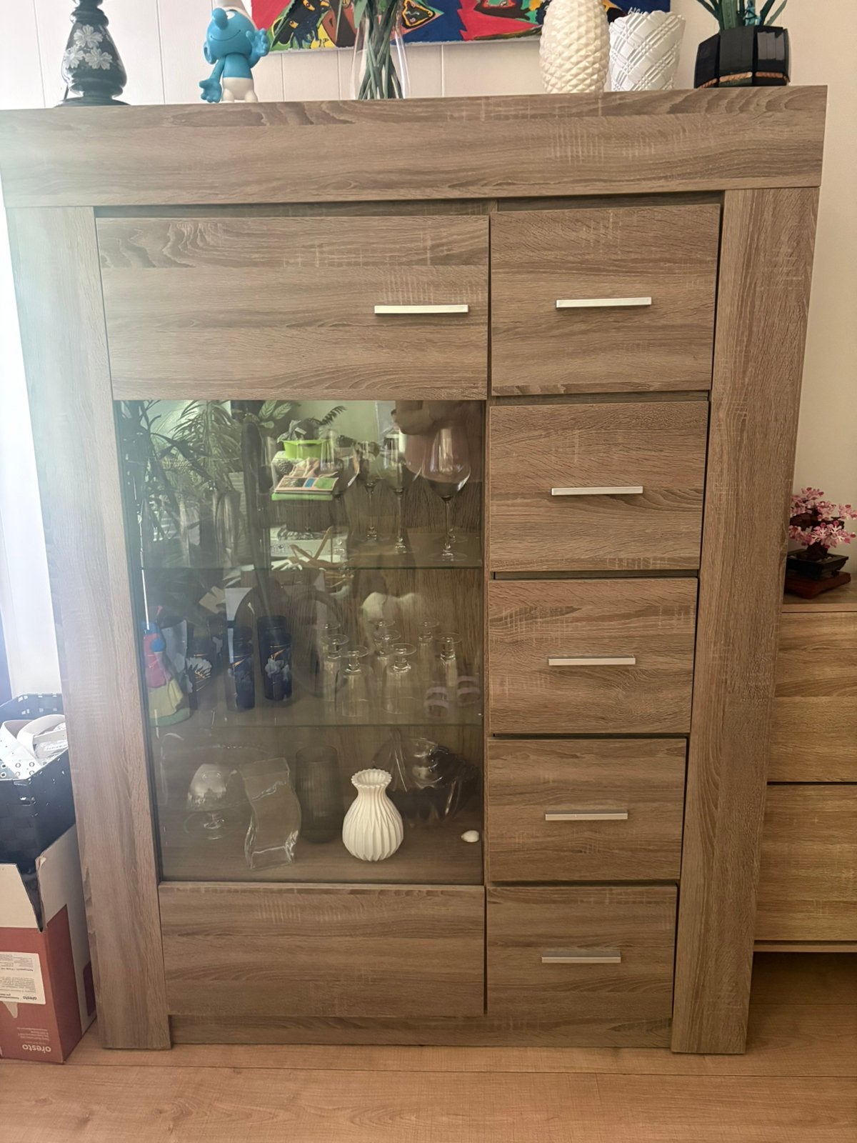 Dressoir, Ophalen, 100 tot 150 cm, Zo goed als nieuw, 150 tot 200 cm