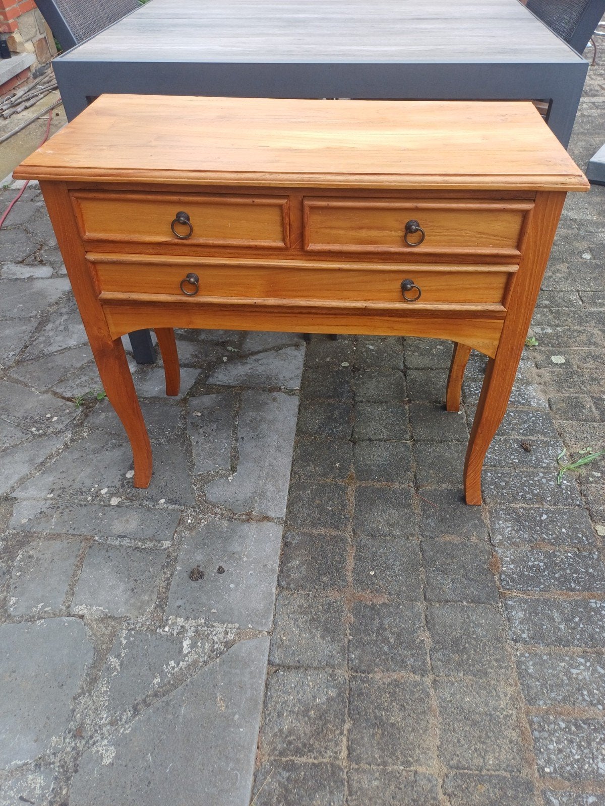sidetable, Ophalen, Gebruikt, Teakhout, Minder dan 100 cm